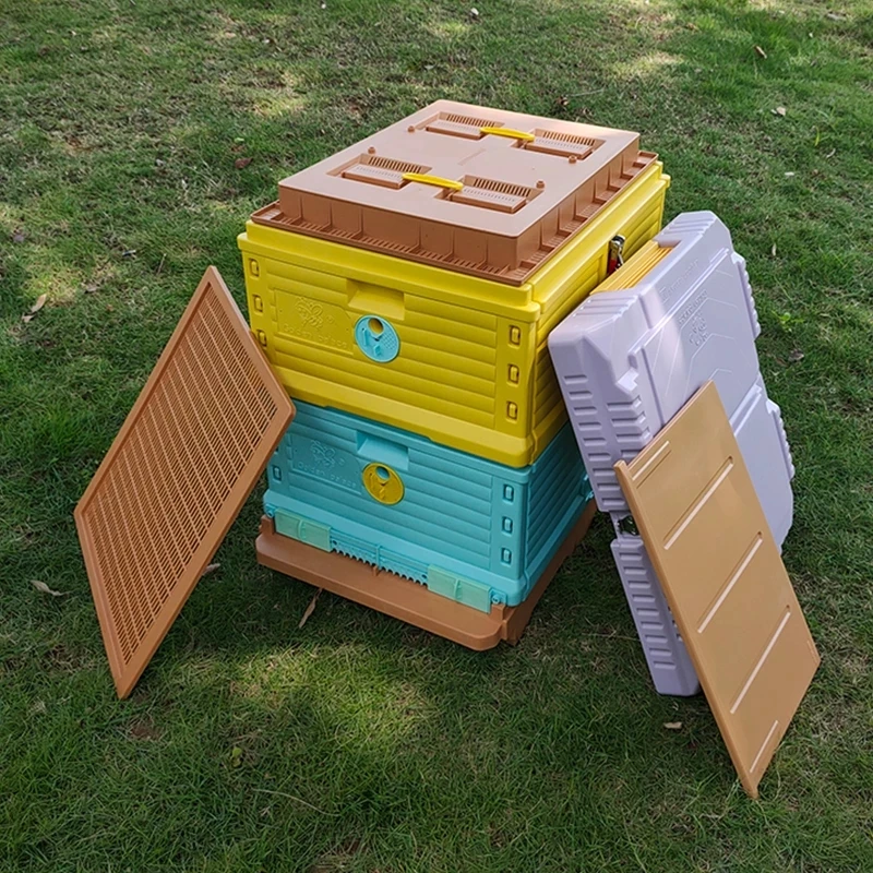 2 Layers Insulation Plastic Beehive Langstroth Size Insulated Bee Hive