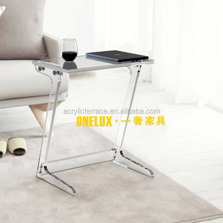 

Small and elegant clear acrylic learning desk