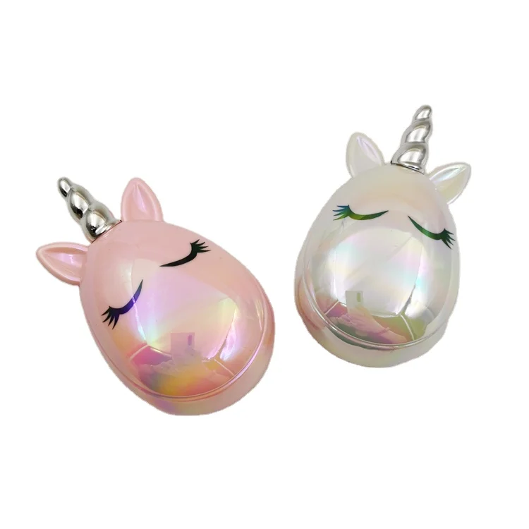 

Beian Factory Hot Selling Anti-static Portable Cute Children Student Cartoon Creative Gift Unicorns Comb, Ab elatroplated