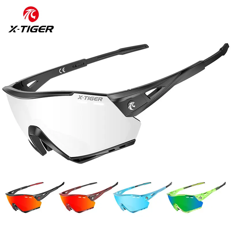 

X-TIGER Bicycle Goggles Men Polarized Women Outdoor Sports With 3 Lens Eyewear Cycling Sport Sunglasses, Customized color