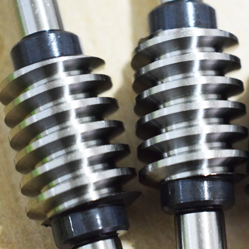 
Production of Stainless Steel Worm Wheel and Worm Screw shaft 