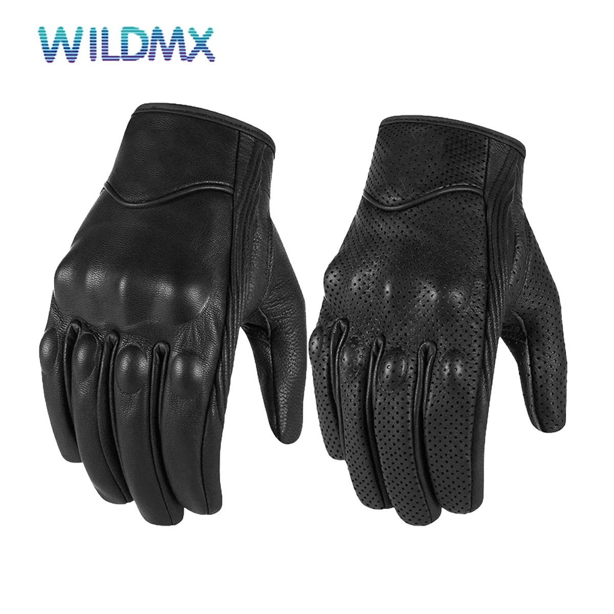 

safety gloves Genuine Sheepskin Leather Tactical outdoor breathable Motorcycle Motorbike Sport Gloves leather