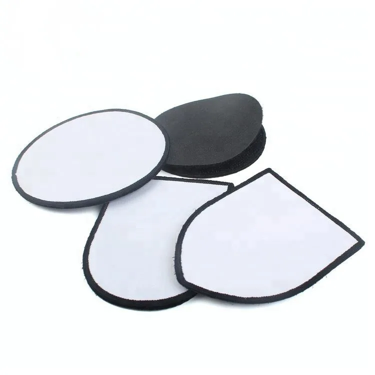Wholesale Sublimation Heat Transfer Diy Custom Fabric Blank Patches