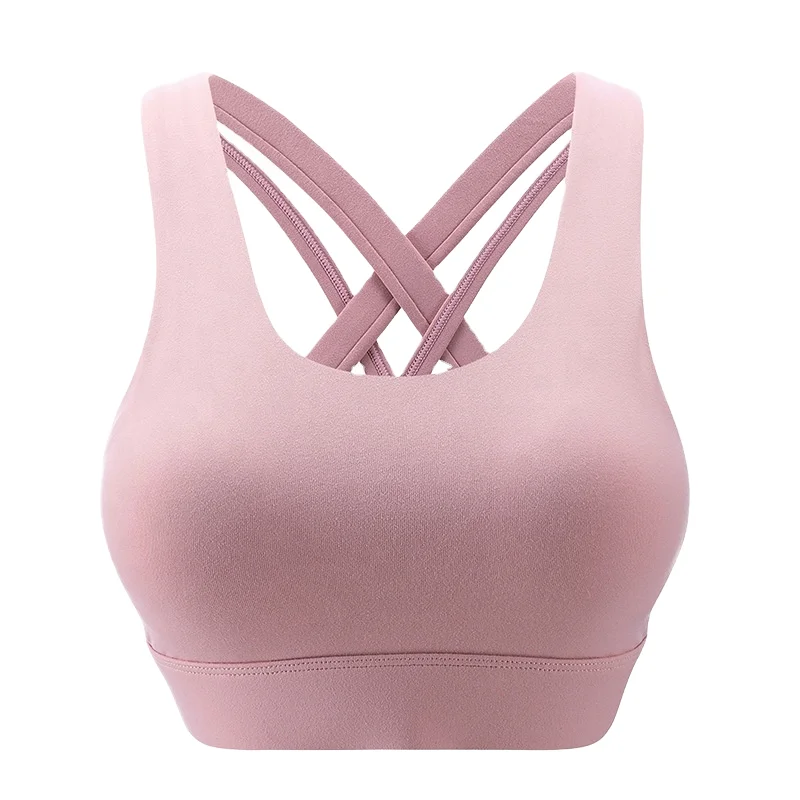 交叉背with式Breathable Sports Bra