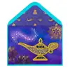 Papyrus Birthday Cards - Golden Wishes Aladdin Lamp Patch