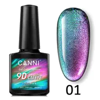 

CANNi nail art 2020 acrylic nails 6 color private label 9d color change cat eyes chameleon effect gel polish nail varnish