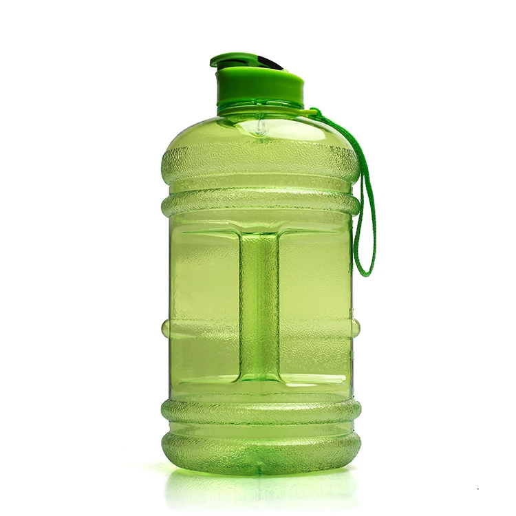 

2.2L Half Gallon Sport Water Bottle Large Capacity PETG Plastic Water Bottle outdoor, Customized color