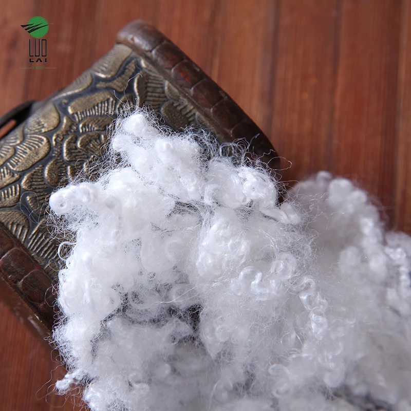 
White polyester stable fiber stuffing 