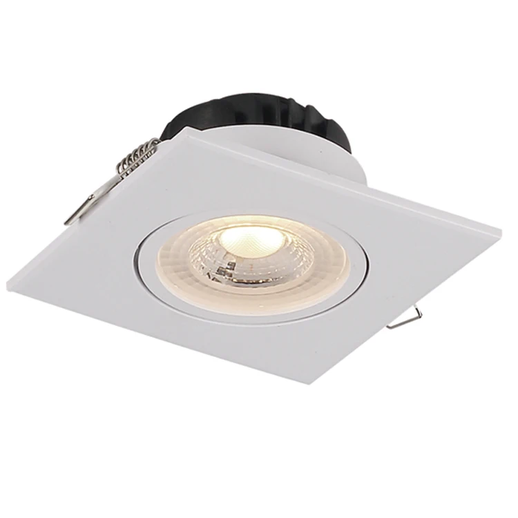 Indoor led ceiling spot light 5W 10W 15W recessed 1 2 3 head PC spotlight led downlight
