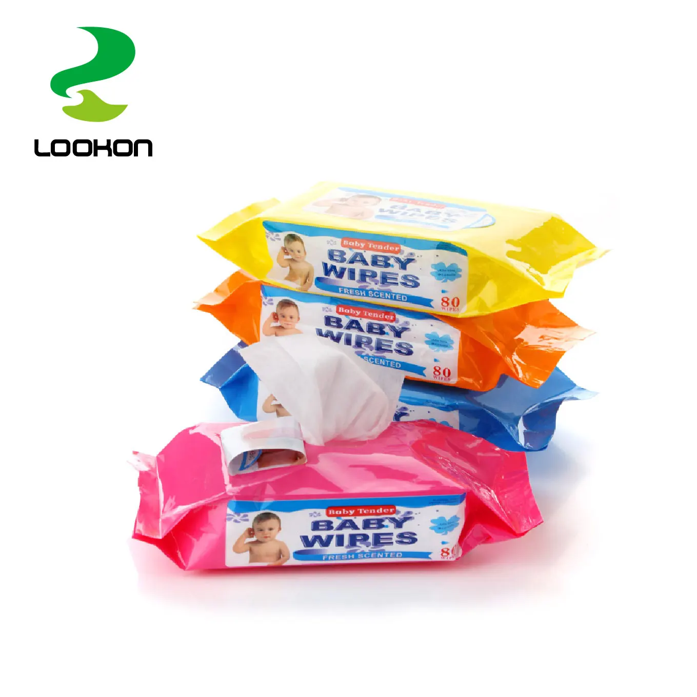 

Lookon Bamboo Cotton Washable Baby Face Wipes Scented