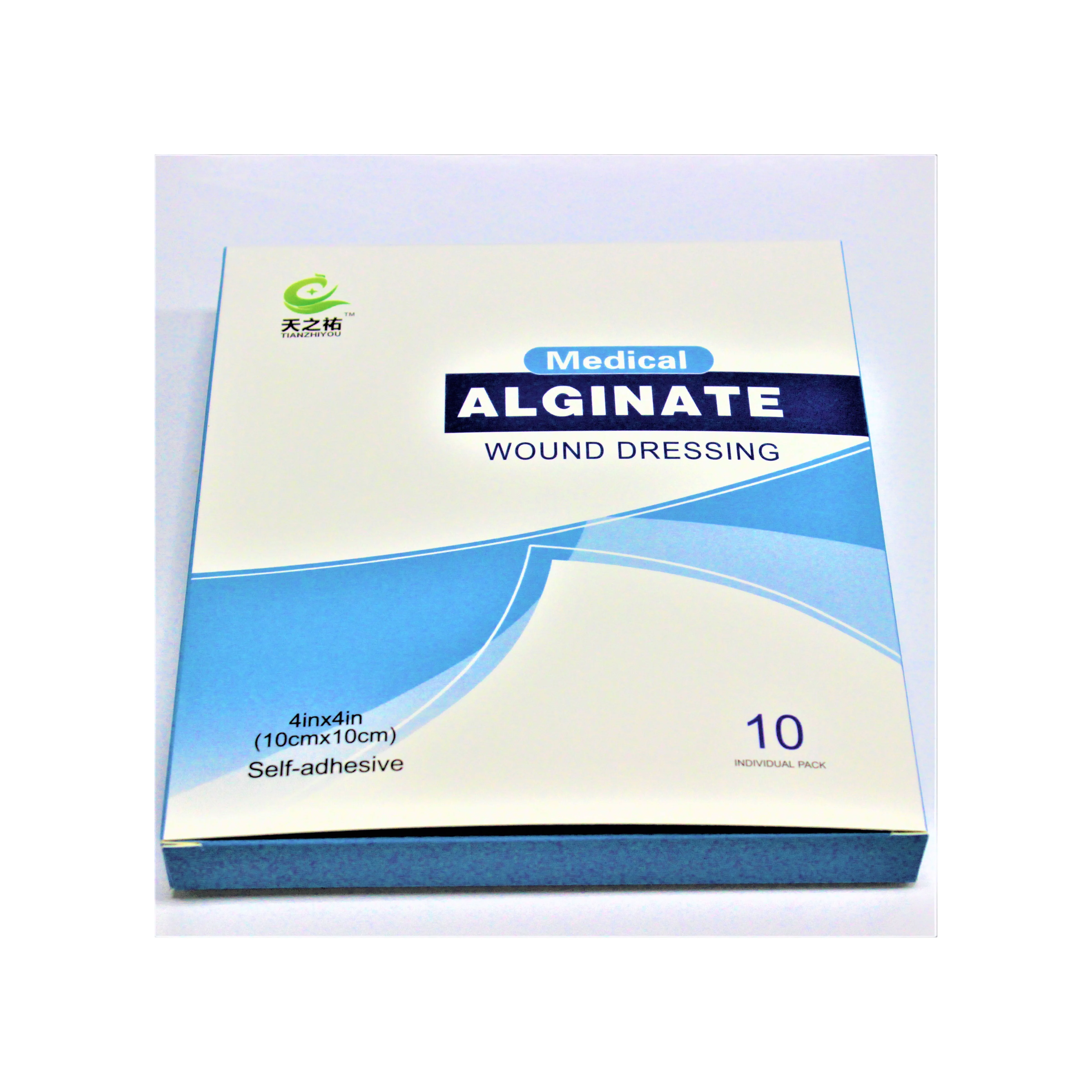
Self Adhesive Rehabilitation Therapy Alginate Medical Dressings With Non Woven Cloth 