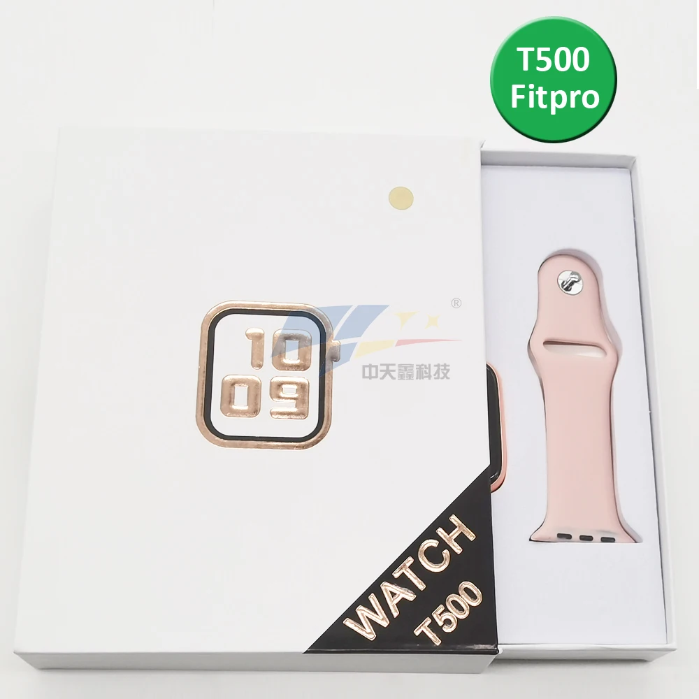 

Smart watch T500 Wireless BT Call Smart Watch Phone Changeable Strap Fitpro APP Series 6