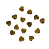 Heat Resistance mixed colors heart shaped bulk loose laser sequins