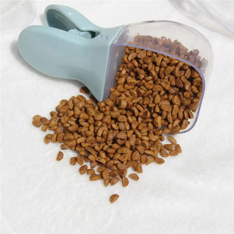 

Multi-Function Bowl For Cats/Puppies/Small Dogs Pet Food Spoon Dog Bowls Scoop For Cat Food Dog Food Water Bowl Fountain, As photo