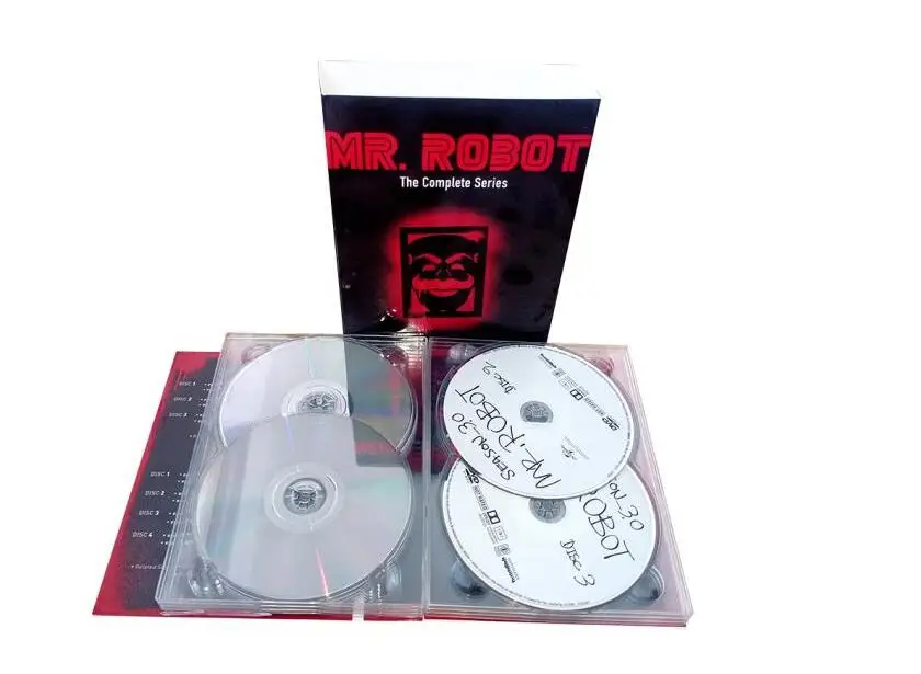 
Mr. Robot The Complete Series 14DVD Movies tv series Cartoons CDs Fitness Dramas DVD Complete Boxset single season 