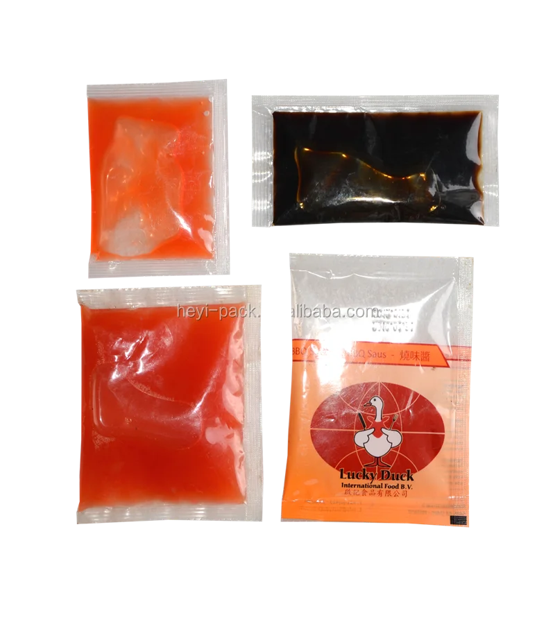 Automatic Paste Ketchup Mayonnaise Chili Sauce Fruit Jam Sachet Packing