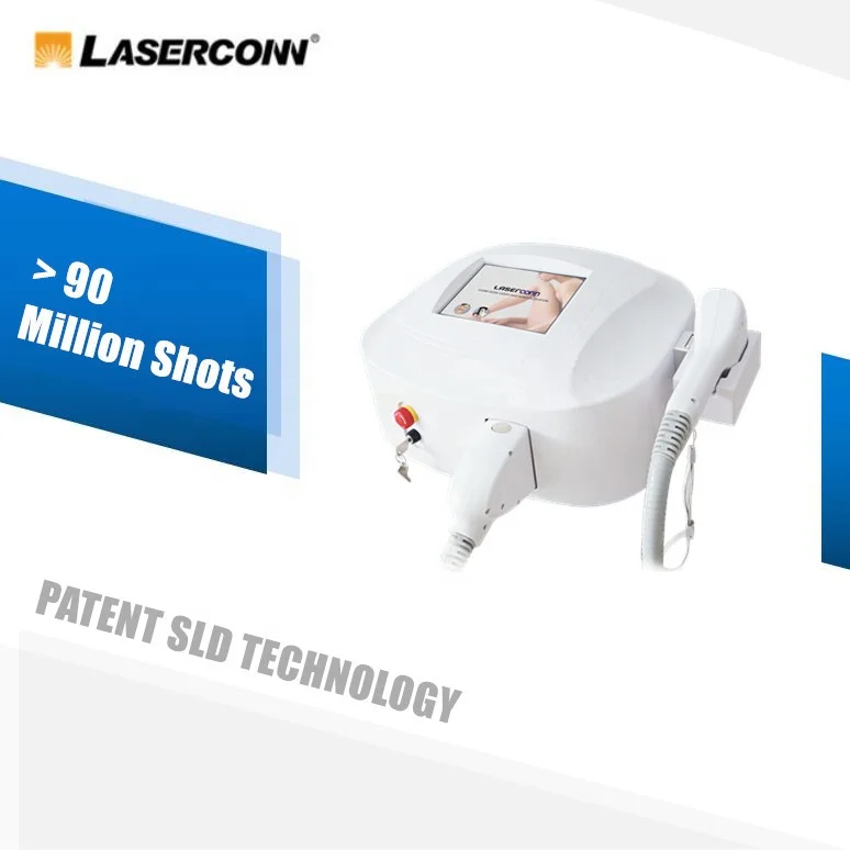 

2021 Newest Professional 808nm mini diode laser hair removal, White
