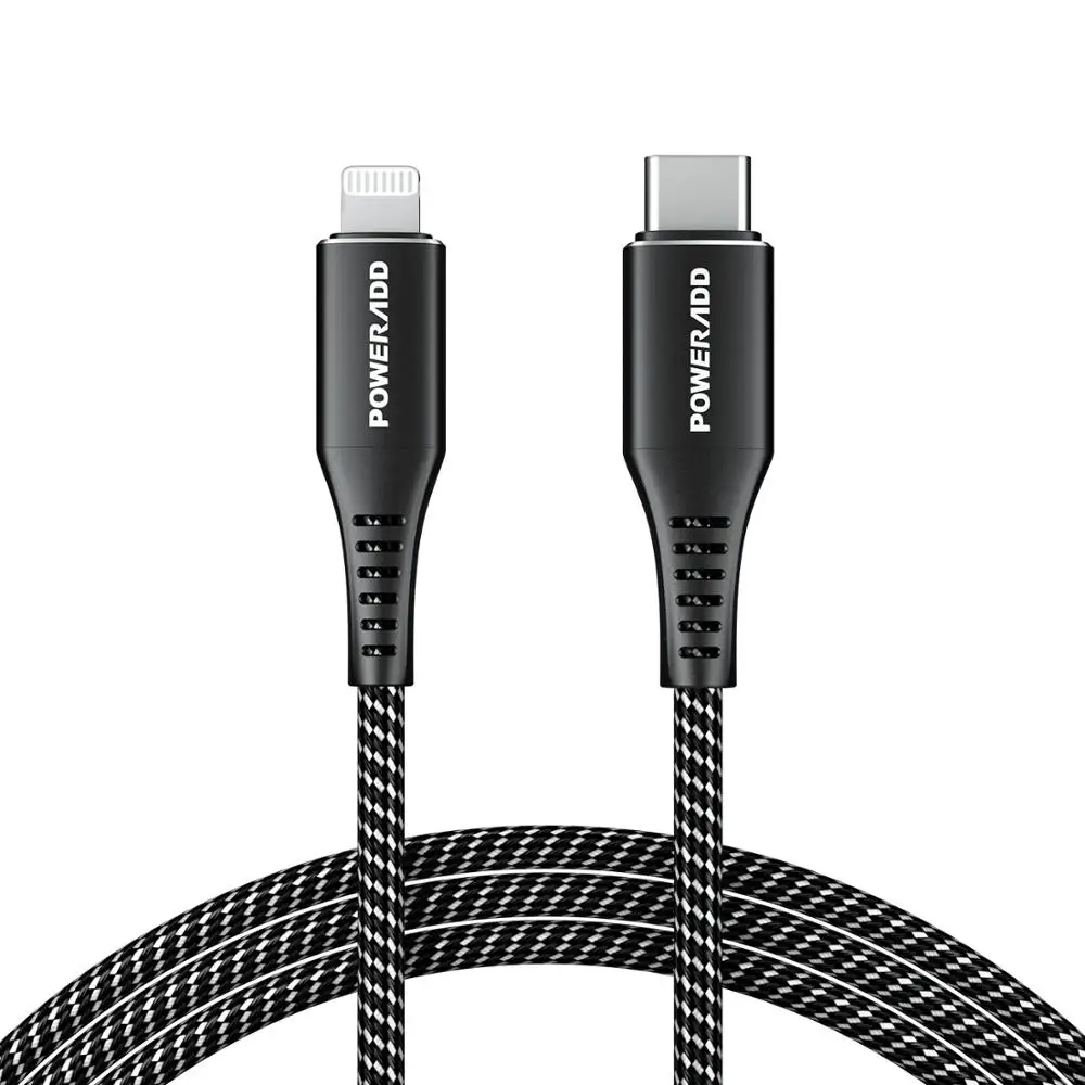 

Poweradd 2020 new arrived usb-c to lightning fast charging data cable