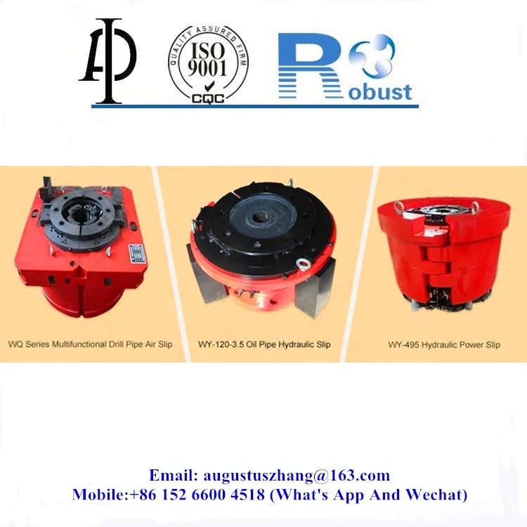 
API Drill Pipe Slip Type QW375 Pneumatic Slips 