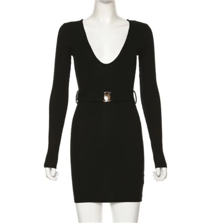 

2020 new arrivals summer collection deep V neck women sexy bodycon long summer casual dresses