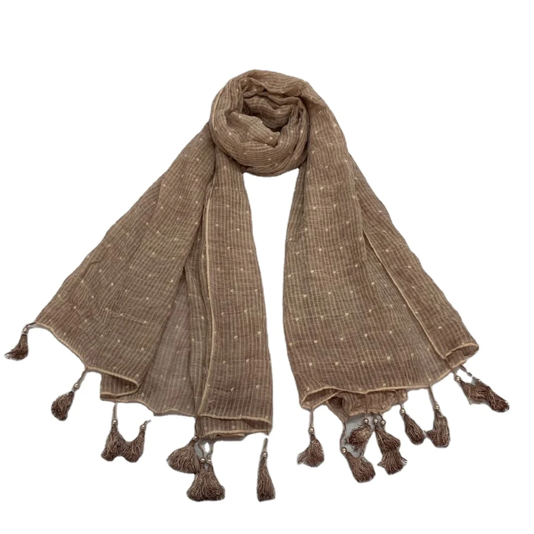 

Hot sale chiffon infinity polyester scarf, Customized color