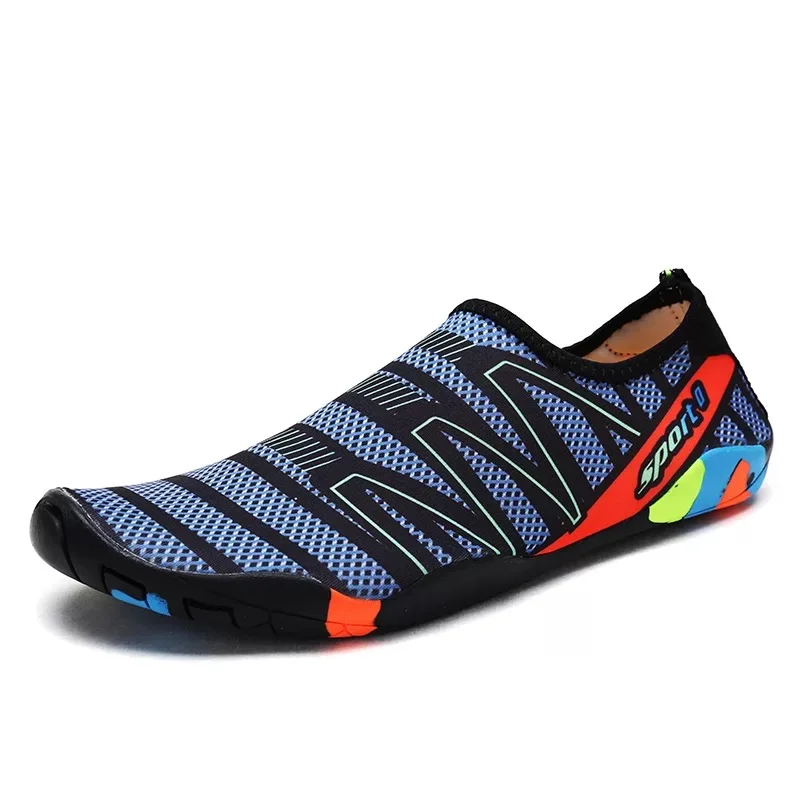 

Water Sports Shoes Barefoot Quick-Dry Aqua Yoga Socks Slip-on for Men Women, Picture shows