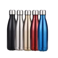 

Hot Sale Wholesale High Quality Custom Logo Portable Sports Double Wall Stainless Steel Water Bottle