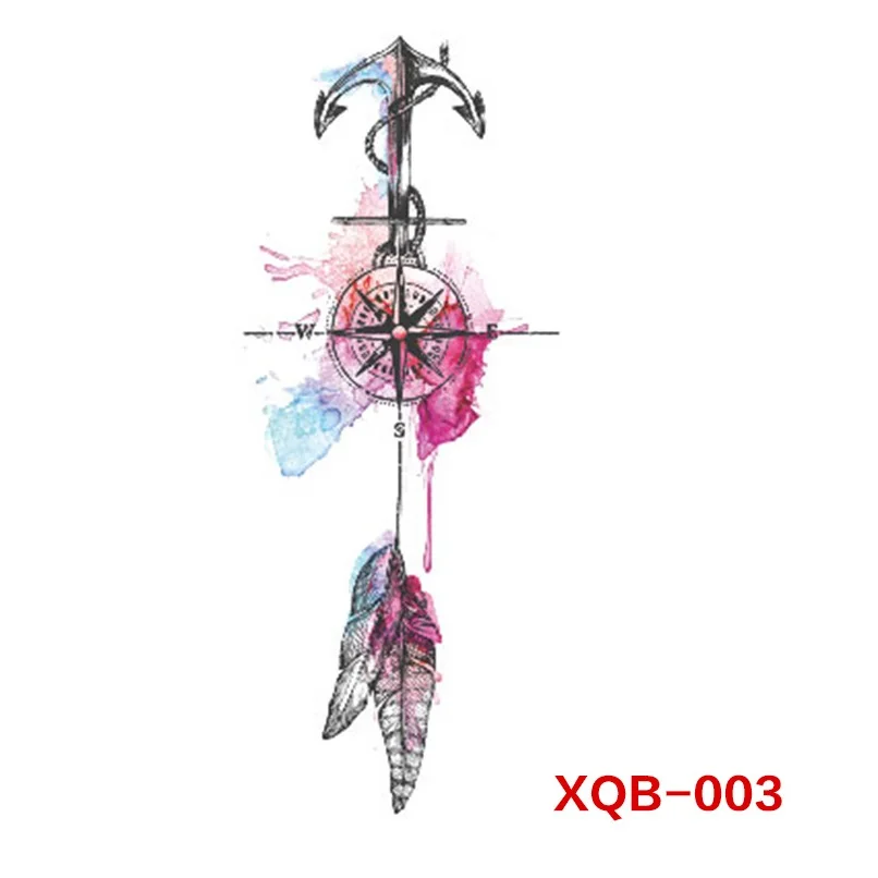 

XQB Tattoo Catalog Factory Price New Design Temporary Tattoo Sticker, Cmyk