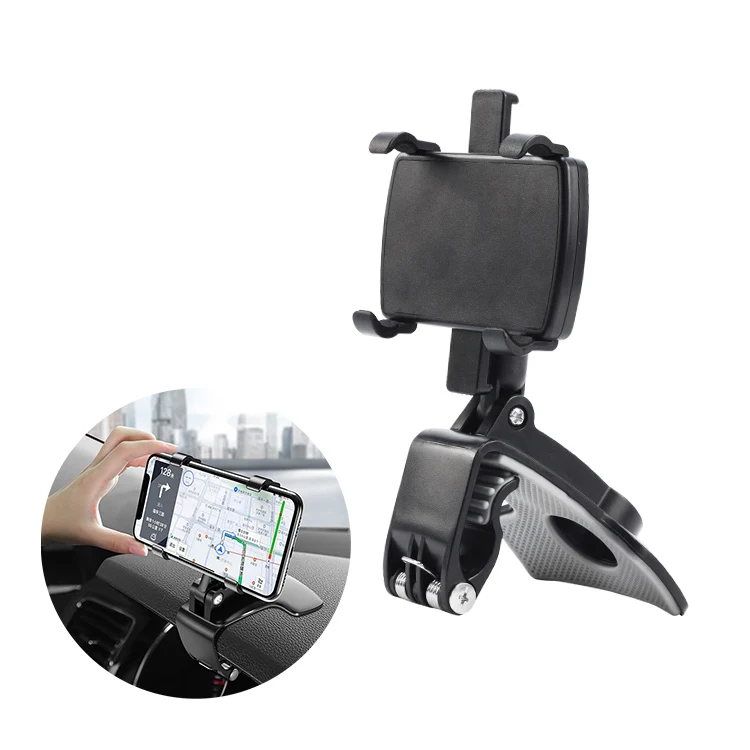 

Factory wholesale 2021 hot car phone mount universal 360 degree rotation cell phone GPS navigation bracket for car dashboard
