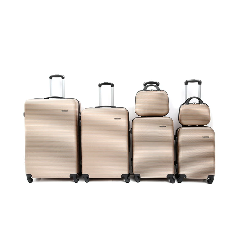 

Custom Carry On 6 Pcs Suitcases Luggage Set With 360 Degree Spinner Wheel