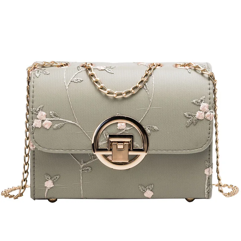 

Wholesale New Small Chains Sling Shoulder Fashion Pu Messenger Bag Ladies Leather Crossbody Mobile Phone Bags