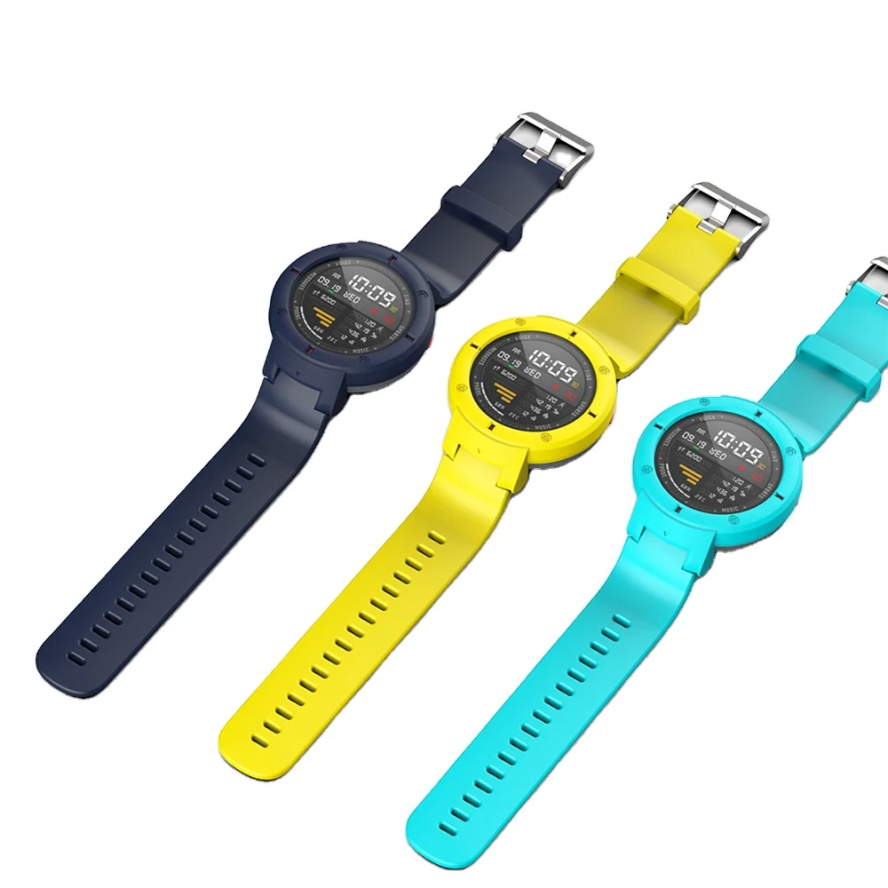 

SIKAI Cover for Amazfit Verge Watch Case Tough Armor Protective Case For Xiaomi Huami Amazfit 3 Verge Watch Case Accessories