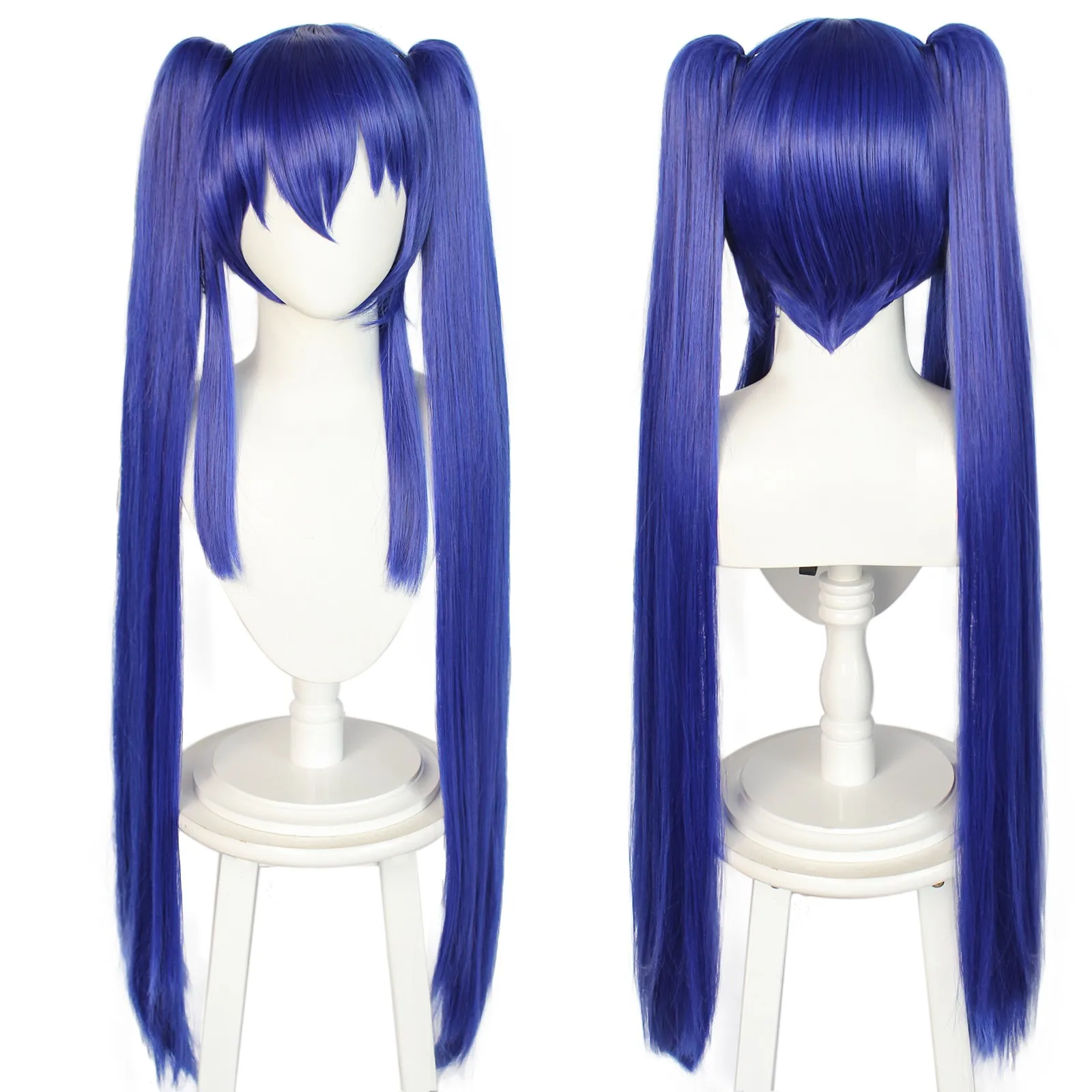 

Anogol FAIRY TAIL Anime Cosplay Wigs 100cm Blue Natsu Dragneel Wendy Marvell Lucy Heartfilia Erza Scarlet Synthetic Cosplay Wig