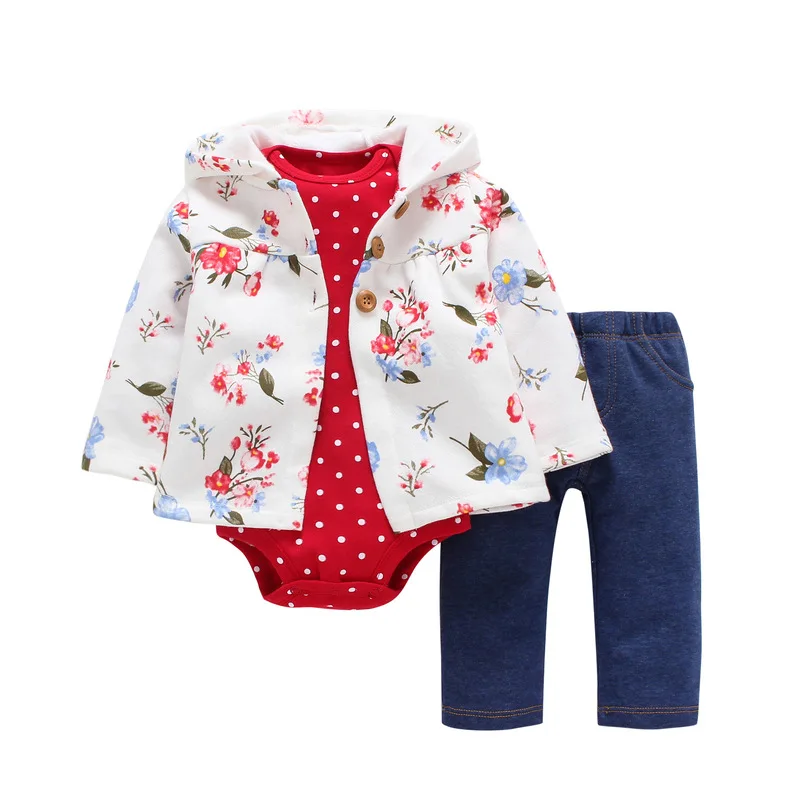 

Baby Clothes Baby Gilrs' Rompers 100% Cotton Baby Winter Clothes, Picture shows