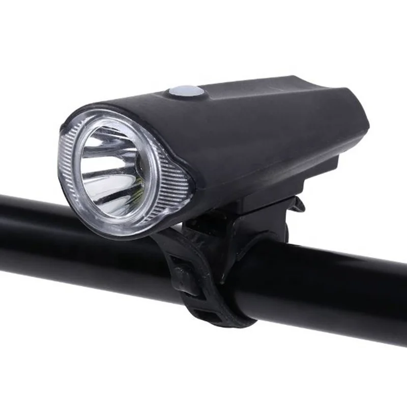 

New High-power USB Rechargeable Bicycle Headlights Waterproof Structure Bike Led Front Light, Black