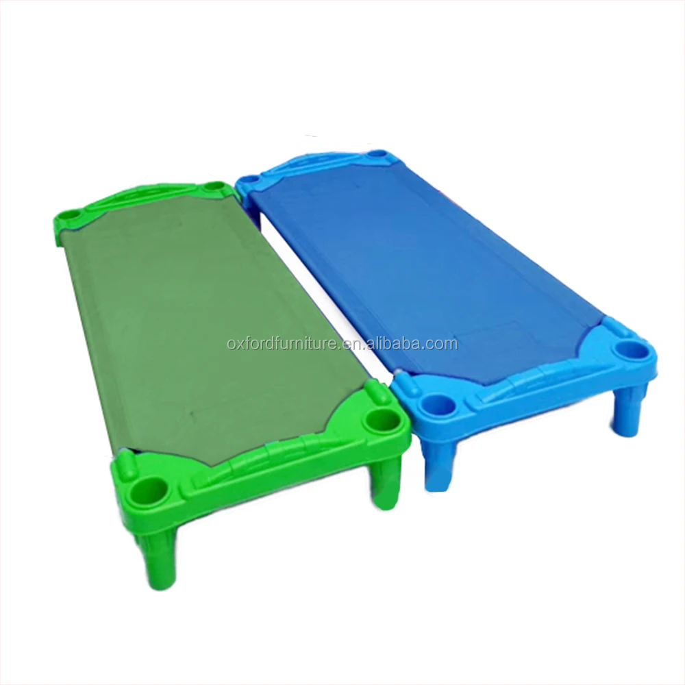 Safety Kid Cloth Bed With Plastic Frame Kindergarten Furnture Buy Kid