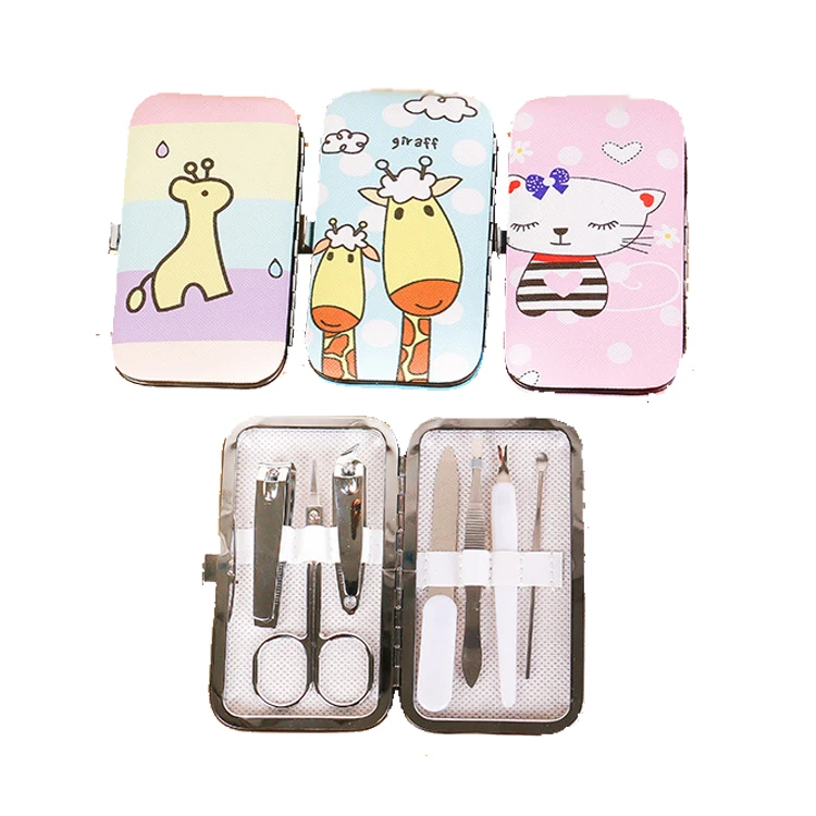 

hot sale automatic nails clippers set toe cartoon nail clipper tools scissors manicure travel set