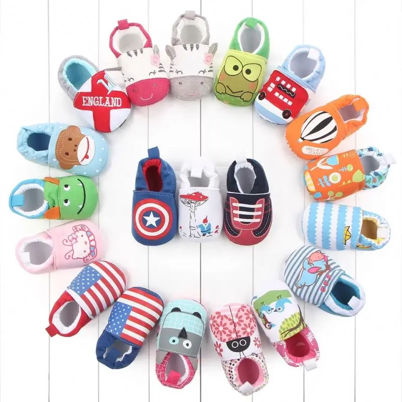 

Wholesale Factory Import Baby Kids Shoes 100% Cotton Wholesale Little Baby Kids Shoes, Mixed colors