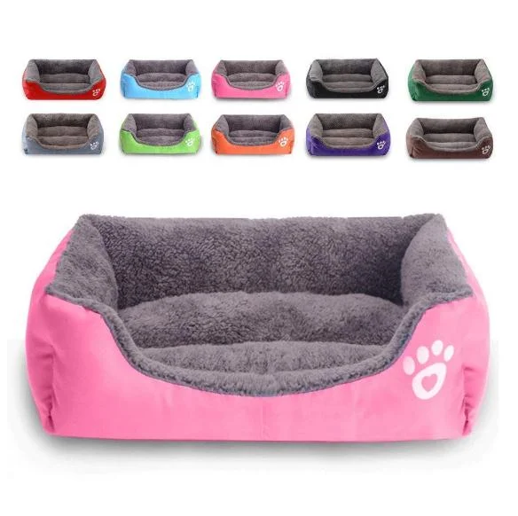 

Cheap Modern Plush Calming Cat Dog Sofa Bed Large Memory Foam Orthopedic Pet Beds, Colorful