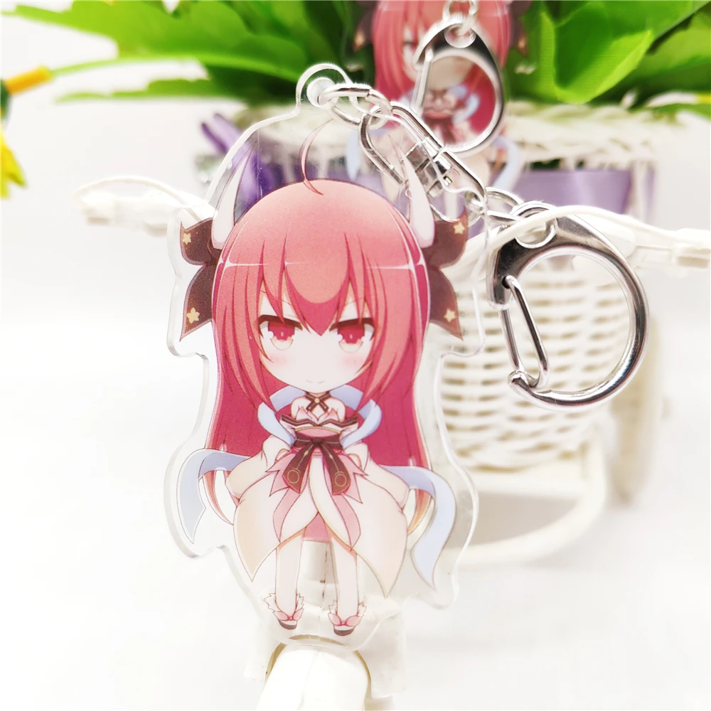 

Free Sample CMYK Offset Printing Custom Acrylic Keychain Acrylic Charms