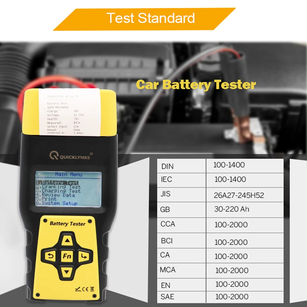 High Voltage Soc Universal Professional Deep Cycle Battery Tester Buy