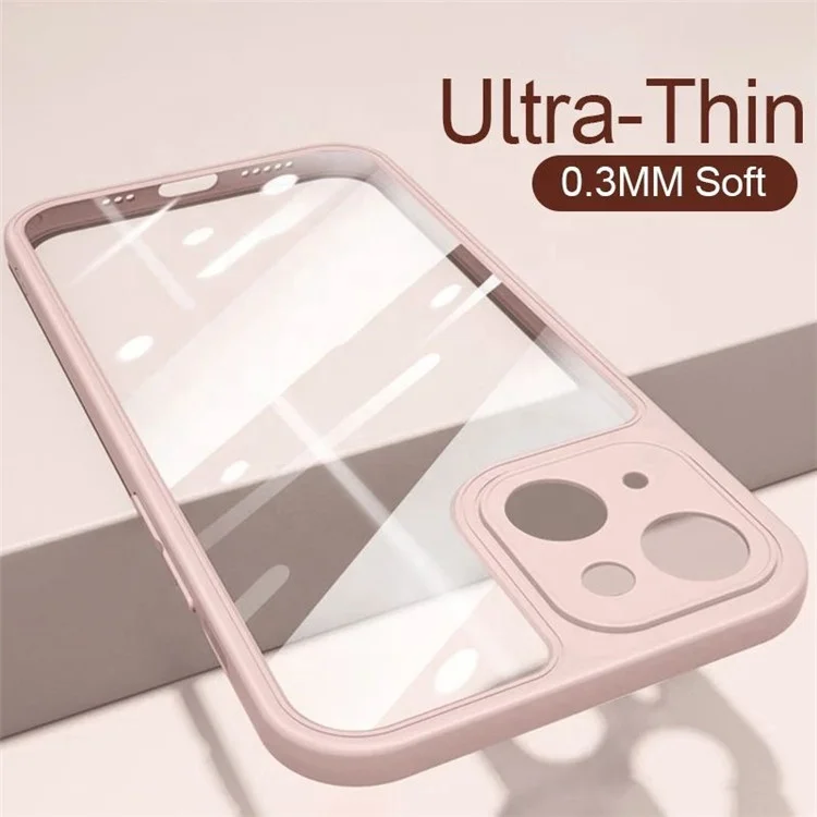 

0.3MM Ultra-Thin Luxury High Clear Shockproof Phone Case For iPhone 13 12 11 Pro Max XR XS X Camera Protective Soft Bumper Cover