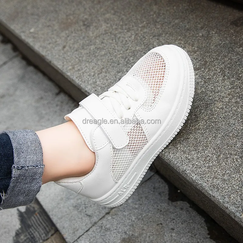 

Sneakers shoes for Girls Autumn boys White Sneaker Children casual Shoes Teenager Sport Shoes Casual Leather Sneaker In Girls, As picture shows