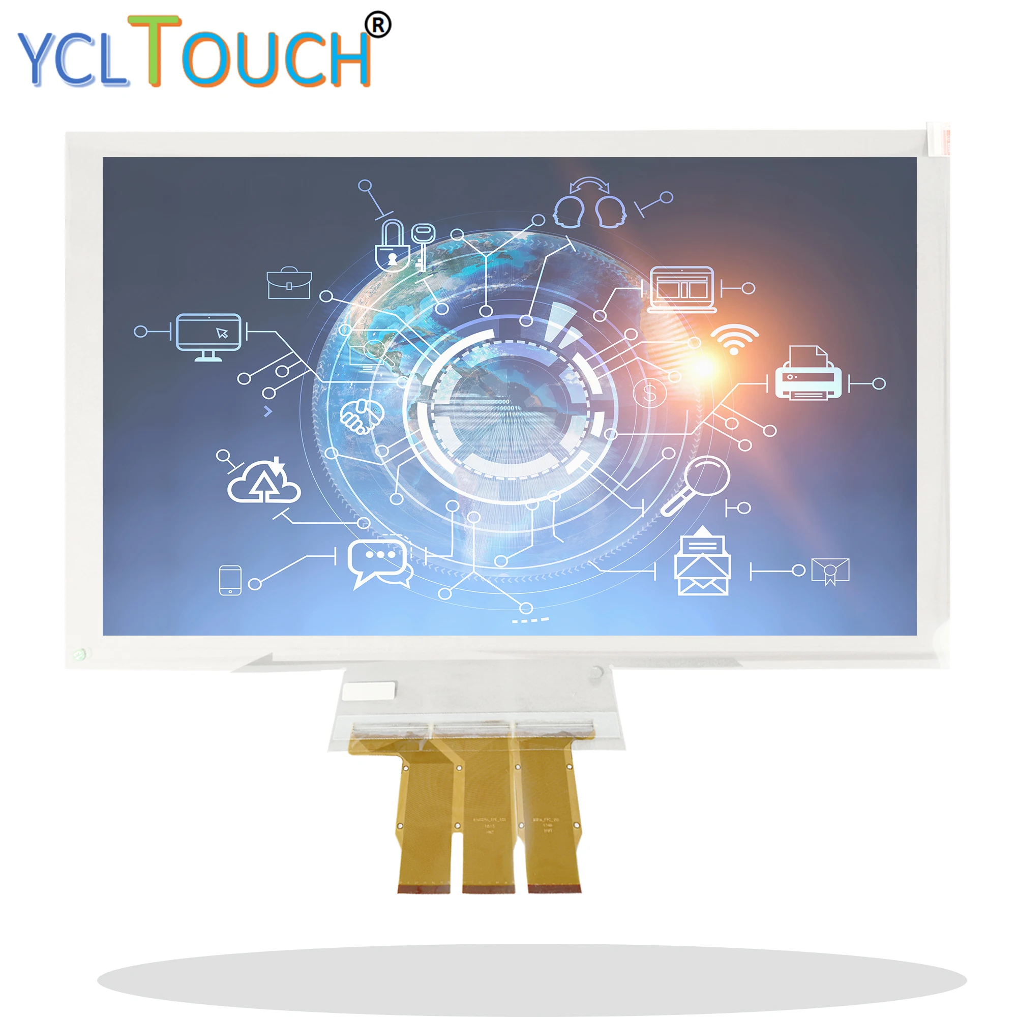 

43 inch capacitive multi touch foil film with 10-40 points controller for kiosk