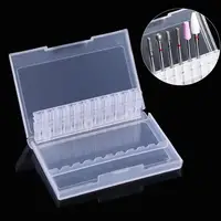 

Detachable Storage Box for Nail Art Drill Bit Holder Display Grinding Heads Storage Box Tools