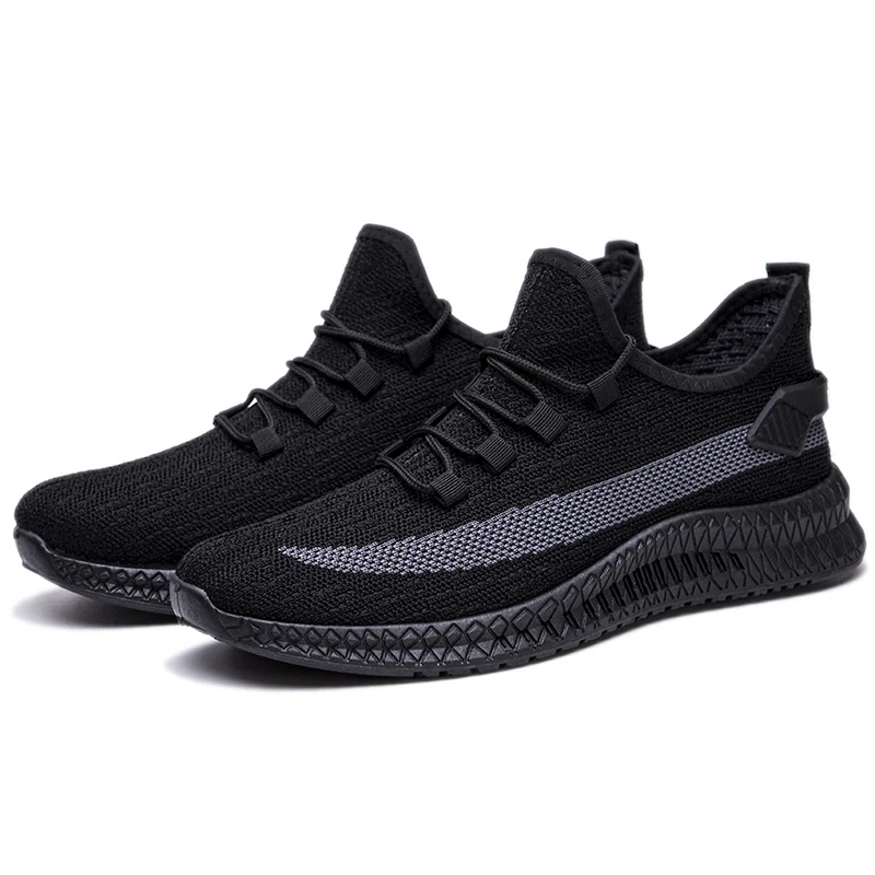2019 new male fly woven casual shoes sports shoes cheap