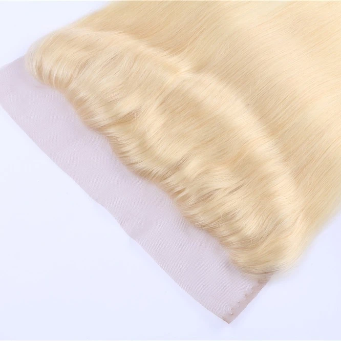 

Blonde #613 super fine HD lace frontals 13*6,13*4 with cuticle aligned Brazilian virgin hair pre-plucked baby hair, Natural colors or