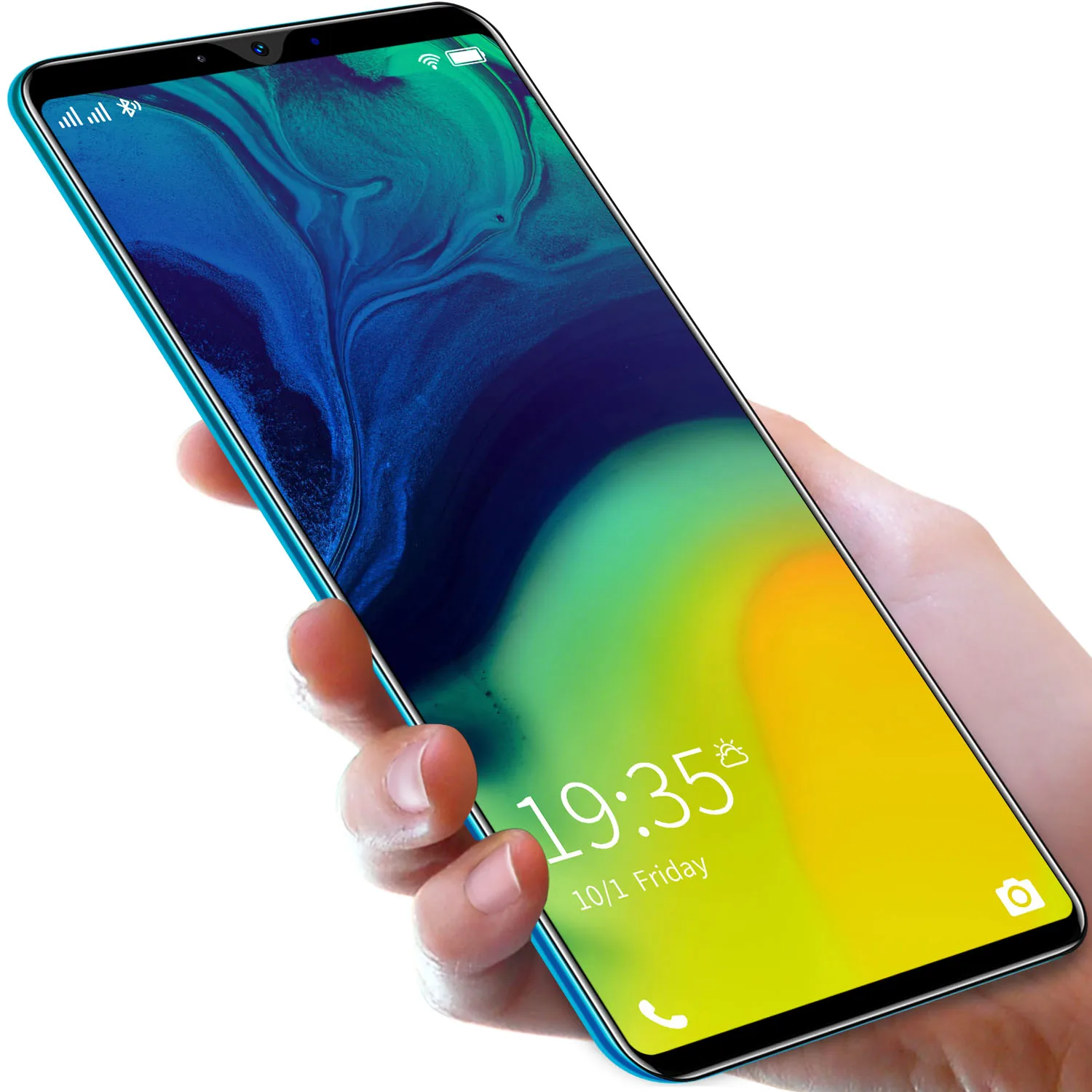 

Y50 Pro Global Version Smart Phone Android shop online phones 5.8inch HD+ Water Drop Fingerprint Face Unlock China Mobile Phone