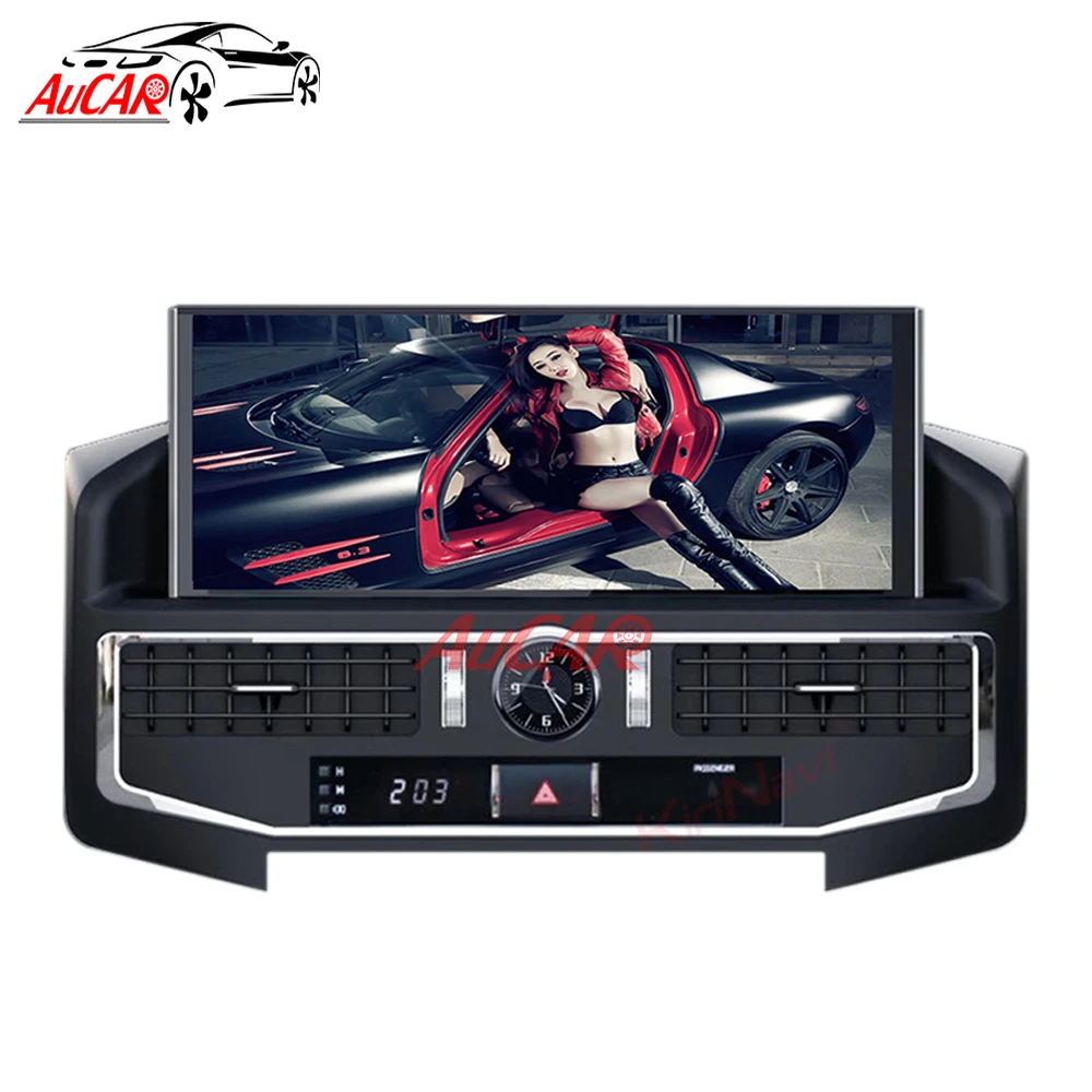 

AuCAR 12.3" Android 10.0 4G 64G Multimedia DVD Car Radio Car Video MP3 for Toyota Land Cruiser LC200 for Lexus LX570 2016-2020, Black