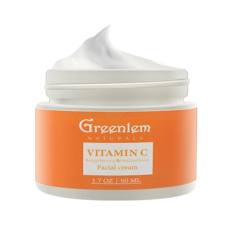 

IN STOCK Vitamin C Anti Aging Wrinkle Acne Dark Black Skin Bleaching Whitening Face Cream